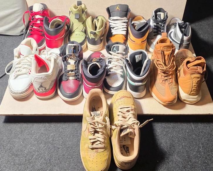 Nike Air & Air Jordan Schoenen Partij 9 paar, Kleding | Heren, Schoenen, Overige kleuren, Ophalen of Verzenden