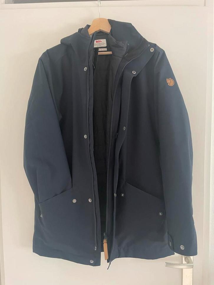 Fjällräven Visby 3-in-1 Jas - Maat S, Kleding | Heren, Jassen | Winter, Zo goed als nieuw, Maat 46 (S) of kleiner, Blauw, Ophalen of Verzenden