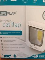 Kattenluik met chip, wit, Ophalen of Verzenden, Zo goed als nieuw