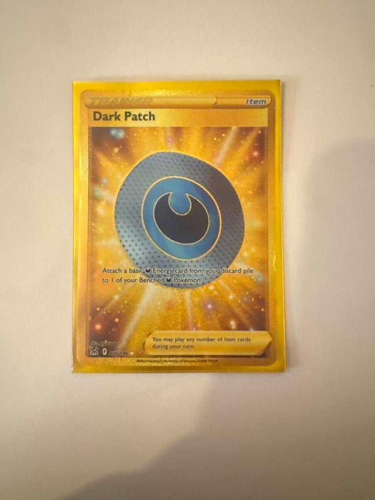 Dark Patch 216/196 Pokemonkaart, Ophalen of Verzenden, Zo goed als nieuw
