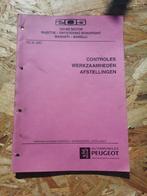 Werkplaatshandboek Peugeot 205 injectie systeem HDZ  TU1MZ, Auto diversen, Ophalen of Verzenden