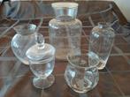 lot v 5 ge etste vaasjes v glas, Ophalen