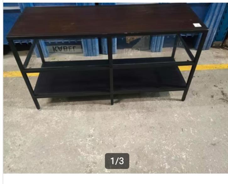 tvmeubel Ikea Vitssjö tv meubel, Huis en Inrichting, Kasten | Televisiemeubels, Gebruikt, Minder dan 100 cm, 25 tot 50 cm, Ophalen