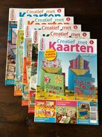 Creatief met kaarten 5 boekjes zonder knipvel, Ophalen of Verzenden, Zo goed als nieuw, Overige typen