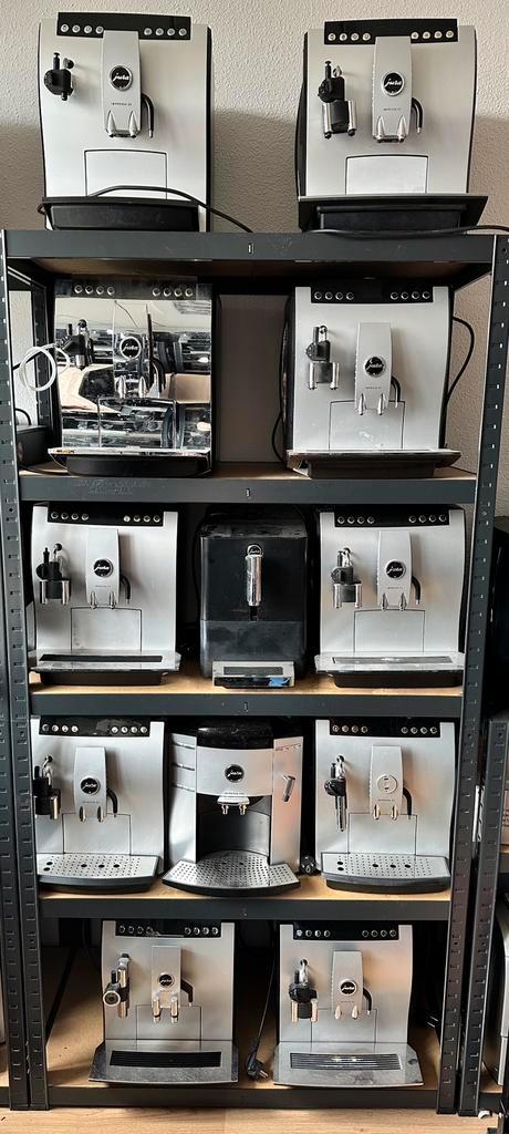 Partij Jura koffiemachines (Z5/Z7/S9/F90) defect, Witgoed en Apparatuur, Koffiezetapparaten, Niet werkend, Koffiebonen, Combi