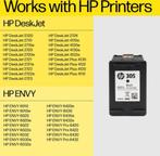 HP 305 - Inktcartridge - Origineel - Zwart - GRATIS BEZORGD, Computers en Software, Printerbenodigdheden, Verzenden, Nieuw, Cartridge