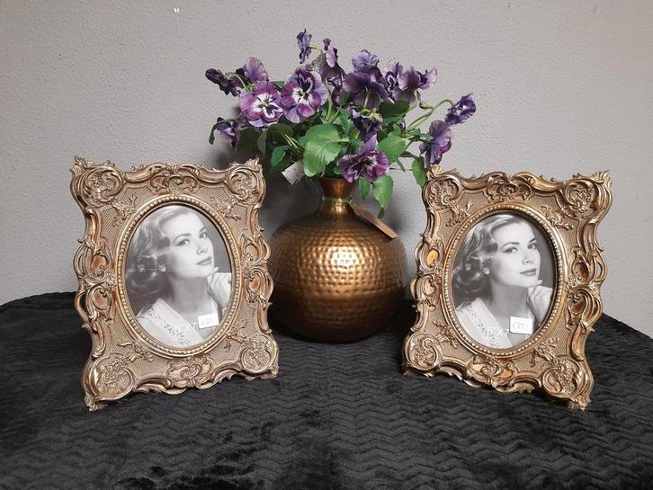 Mooie barok foto lijsten 25.00 p.s, Huis en Inrichting, Woonaccessoires | Lijsten, Zo goed als nieuw, Minder dan 50 cm, Hout, Ophalen of Verzenden