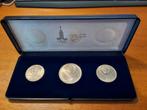 Zilveren muntset Olympische Spelen Moskou 1980., Ophalen of Verzenden, Buitenland, Munten