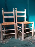 Charmante Brocante Stoelen - Set van 2, Huis en Inrichting, Stoelen, Ophalen