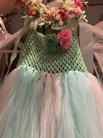 Mintgroen jurkje voor een meisje van 6 tule feestjurk, Kinderen en Baby's, Kinderkleding | Maat 116, Ophalen of Verzenden, Zo goed als nieuw