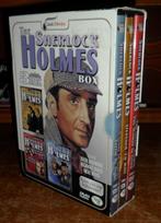 SHERLOCK HOLMES ('30-'40) Basil Rathbone / 3-DVD BOX 370 min, Alle leeftijden, Ophalen of Verzenden, Zo goed als nieuw, 1940 tot 1960