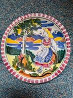 vintage bord TERRA 2 NORWAY meisje afbeelding, Antiek en Kunst, Antiek | Keramiek en Aardewerk, Ophalen