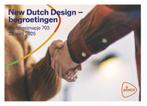 Jaar 2025 NVPH M703 New Dutch Design begroetingen als rituee, Ophalen of Verzenden, Na 1940, Postfris