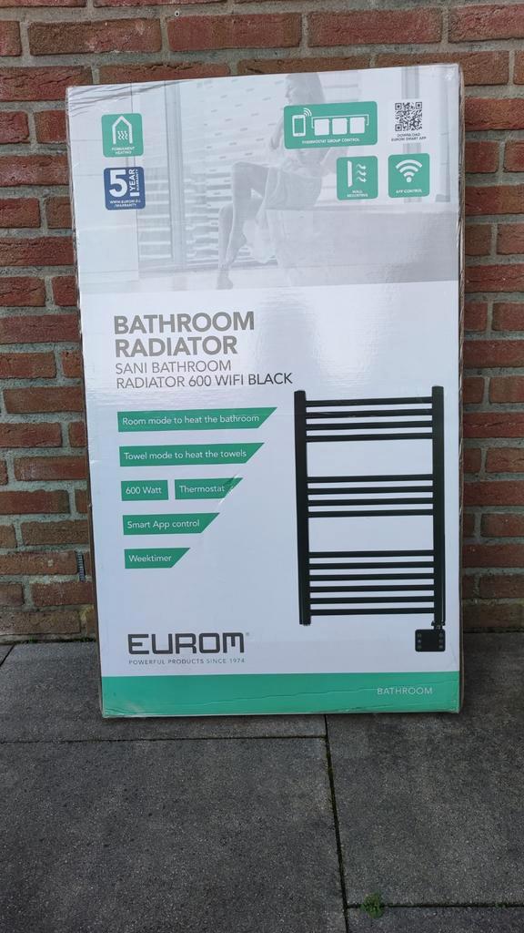 Eurom elektrische design radiator, nieuw in doos., Doe-het-zelf en Verbouw, Verwarming en Radiatoren, Nieuw, Radiator, 80 cm of meer