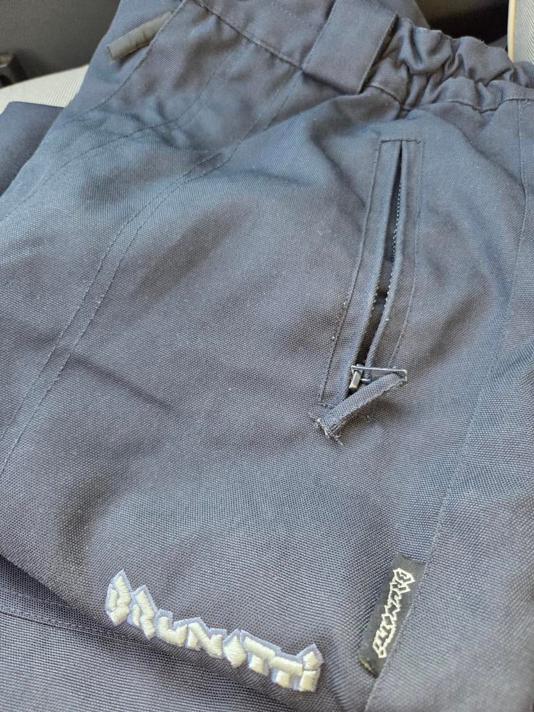 Donkerblauwe snowboard broek - Maat S, Ophalen of Verzenden, Gebruikt, Kleding