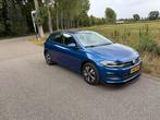Volkswagen Polo 1.0 TSI 95pk 2018 Blauw, Voorwielaandrijving, Stof, Zwart, Blauw
