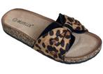 Ibiza Black leopard Slippers maat 37, Kleding | Dames, Schoenen, Slippers, Zwart, Nieuw, Ophalen of Verzenden