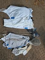 Schermen / fencing masker vest handschoen elektrisch maat 60, Ophalen of Verzenden, Gebruikt