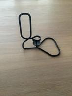 Kandelaar, Gebruikt, Zwart, Ophalen of Verzenden, Metaal