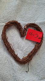 Deco hart Riet, Huis en Inrichting, Ophalen of Verzenden