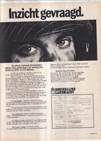 Retro reclame 1982 Koninklijke Landmacht inzicht gevraagd, Verzamelen, Retro, Overige typen, Ophalen of Verzenden