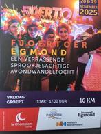 Vrijdag a.s. 16 km Fjoertoer deelnamekaart, Tickets en Kaartjes, Evenementen en Festivals, Eén persoon