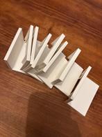 Witte Hoekstukken - Set van 10, Ophalen, Zo goed als nieuw