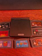 Game Boy Advance SP + 7 Games, Spelcomputers en Games, Spelcomputers | Nintendo Game Boy, Ophalen of Verzenden, Gebruikt, Game Boy Advance SP
