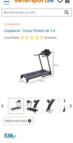 Focus fitness jet 1.4 loopband, Sport en Fitness, Ophalen, Zo goed als nieuw, Loopband