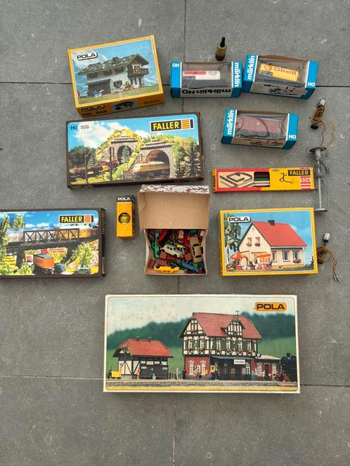 Toebehoren tbv Marklin treinen. In perfecte staat, Hobby en Vrije tijd, Modeltreinen | Overige schalen, Zo goed als nieuw, Rails