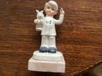Dierenarts biscuitporselein // hoog 15 cm, Ophalen of Verzenden, Zo goed als nieuw