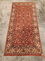 Vintage Perzisch wol vloerkleed floral terra 85x165cm