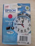Nieuwe inktcartridges

Epson magneta 27, Ophalen of Verzenden, Nieuw