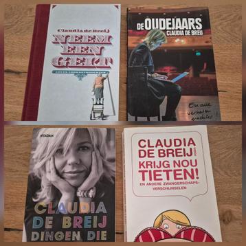 Claudia de Breij 4 boeken beschikbaar voor biedingen