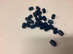 Lego steen 1x1 rond donker blauw (7), Gebruikt, Ophalen of Verzenden, Lego, Losse stenen