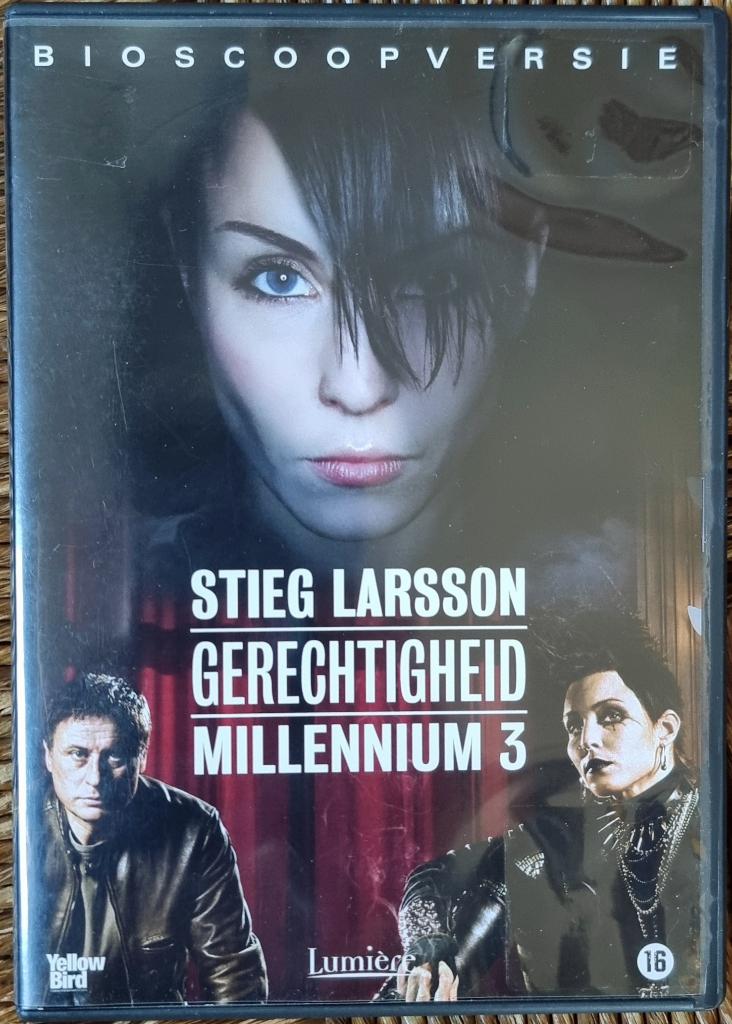 DVD Millennium 3 Gerechtigheid - bioscoopversie - IZGST, Vanaf 16 jaar, Ophalen of Verzenden, Zo goed als nieuw, Actiethriller
