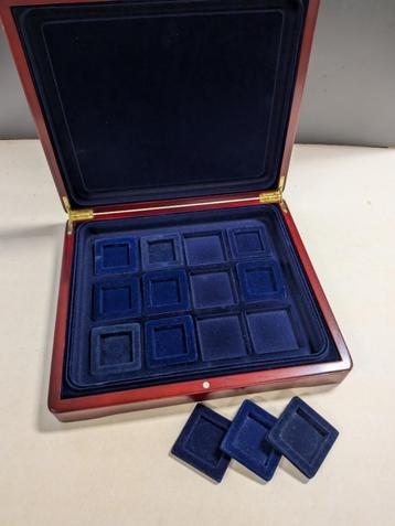 exclusieve verzamelcassette voor munten, stenen, sieraden beschikbaar voor biedingen