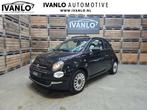 Fiat 500c 1.0 Hybrid Dolcevita Climate Control Leder Carplay, Voorwielaandrijving, Gebruikt, 4 stoelen, Zwart