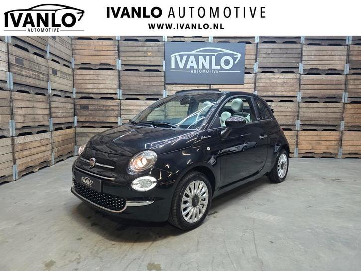 Fiat 500c 1.0 Hybrid Dolcevita Climate Control Leder Carplay, Auto's, Fiat, Bedrijf, Te koop, 500C, ABS, Airbags, Airconditioning