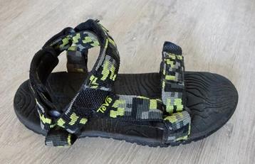 Teva outdoor wandel sandalen sport -grijs zwart lime maat 27 beschikbaar voor biedingen