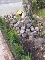 Basalt blokken, Tuin en Terras, Grind, Keien en Split, Gebruikt, Split, Basalt, Antraciet