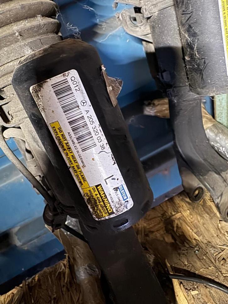 Airmatic schokbreker W205 C Klasse 4 Matic Links A2053200338, Auto-onderdelen, Ophanging en Onderstel, Mercedes-Benz, Gebruikt