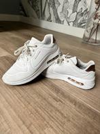 Witte Skechers met gouden accenten - Maat 38, Ophalen of Verzenden, Gedragen, Wit, Sneakers of Gympen