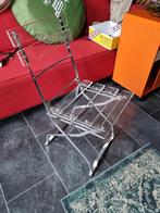 Jaren 80 vintage plexiglas design klapstoel, Huis en Inrichting, Ophalen, Eén
