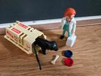 Playmobil Dierenarts met Hond en Reismand, Ophalen of Verzenden, Zo goed als nieuw, Complete set
