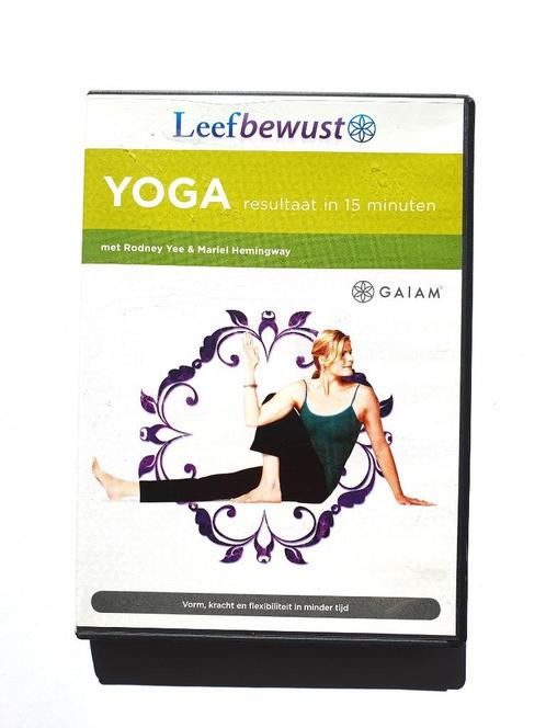 Gaiam: Yoga Resultaat In 15 Minuten, Cd's en Dvd's, Dvd's | Sport en Fitness, Cursus of Instructie, Yoga, Fitness of Dans, Alle leeftijden