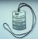 Medaille 4e bier fusten afval race het spinnewiel, Ophalen of Verzenden, Overige materialen