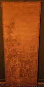 UITVERKOOP Gobelin wandkleed antiek bruin op hout frame, Ophalen of Verzenden