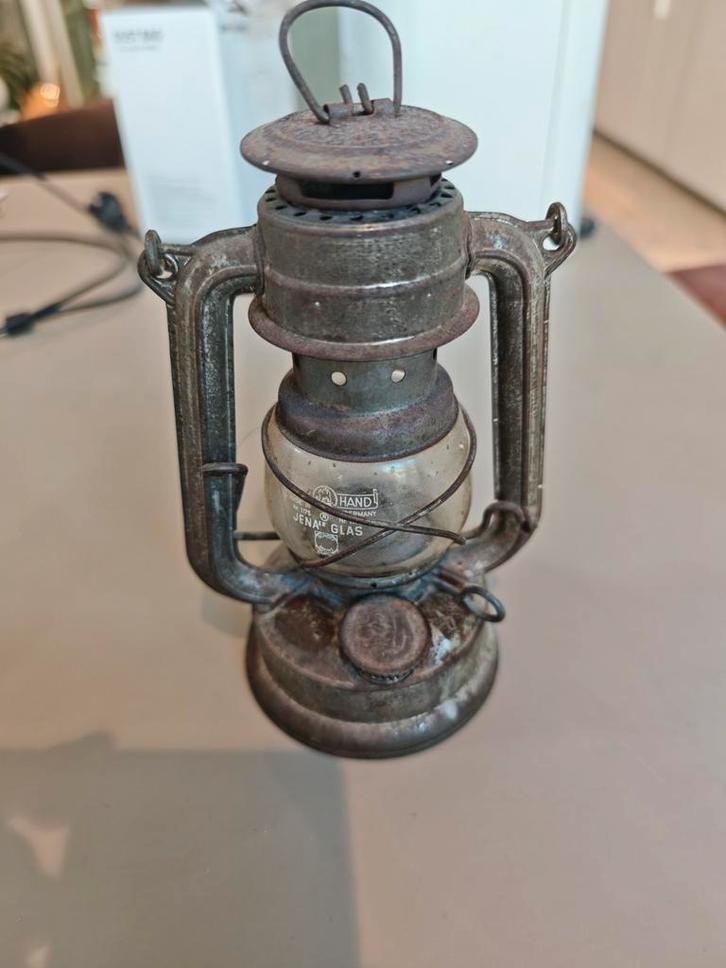Feuerhand Super Baby 1175 stormlantaarn vintage, Antiek en Kunst, Antiek | Lampen, Ophalen of Verzenden