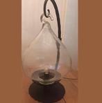 Unieke lamp mondgeblazen, Glas, Ophalen of Verzenden, Zo goed als nieuw, 50 tot 75 cm
